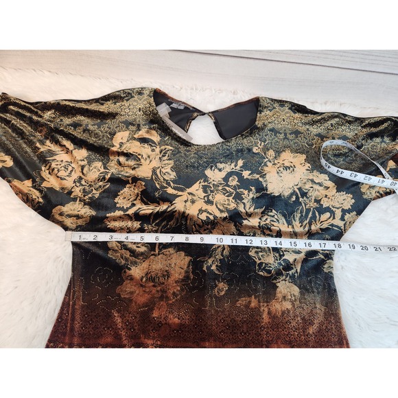 Boston Proper Women's‎ Multicolor Floral Short Sleeve Sheath Dress Size 10 NWT - Picture 5 of 6